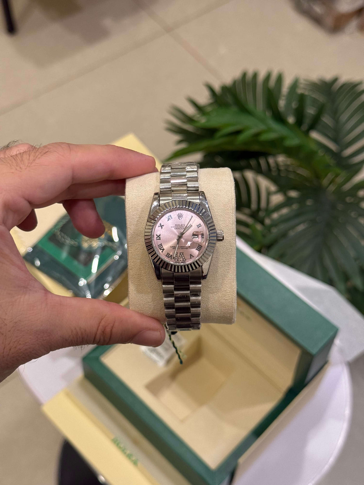 Women Rlx Silver Pink