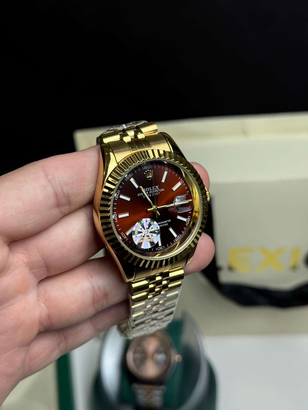 Rolex Gold Brown - Flexico