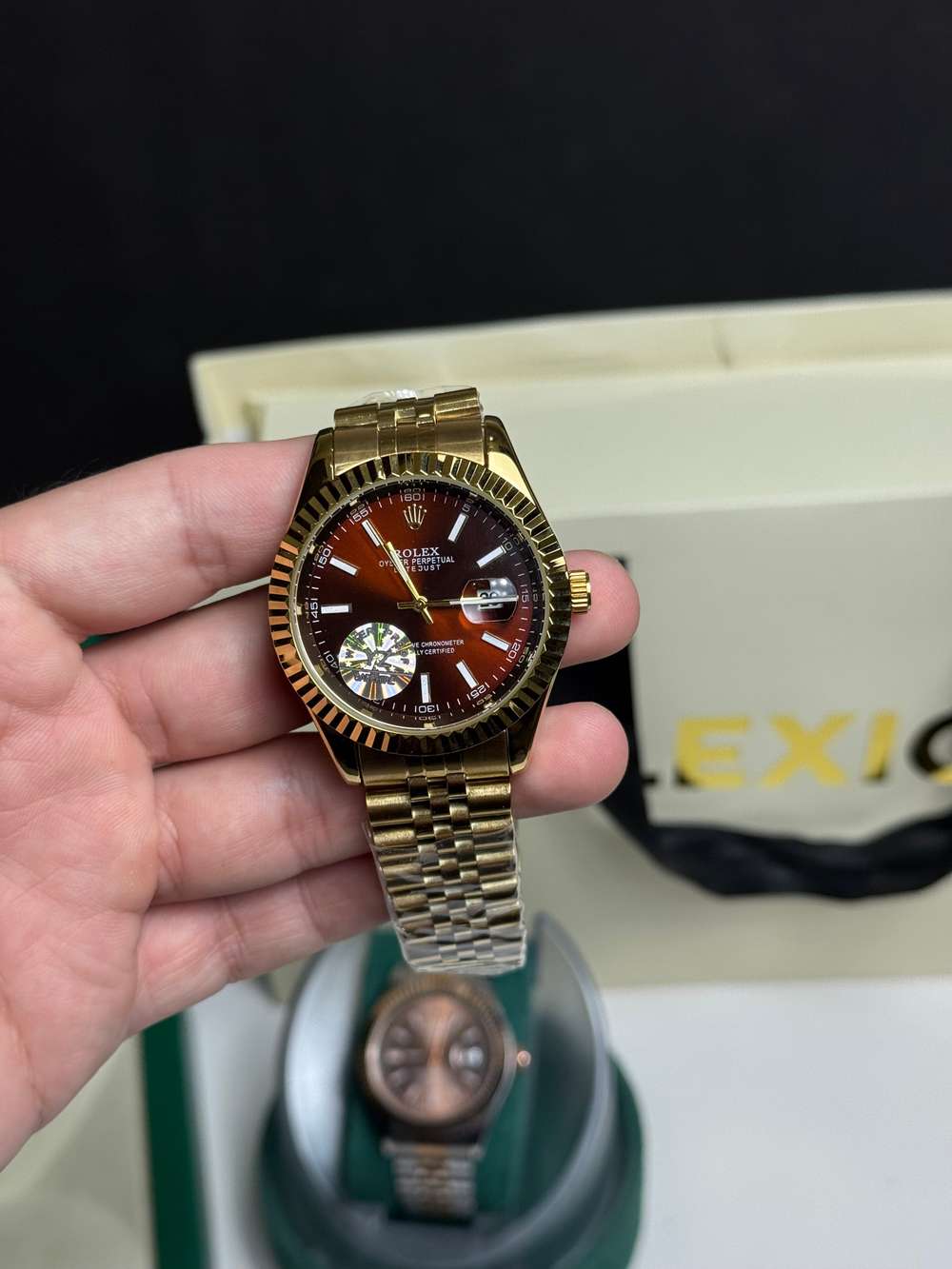 Rolex Gold Brown - Flexico