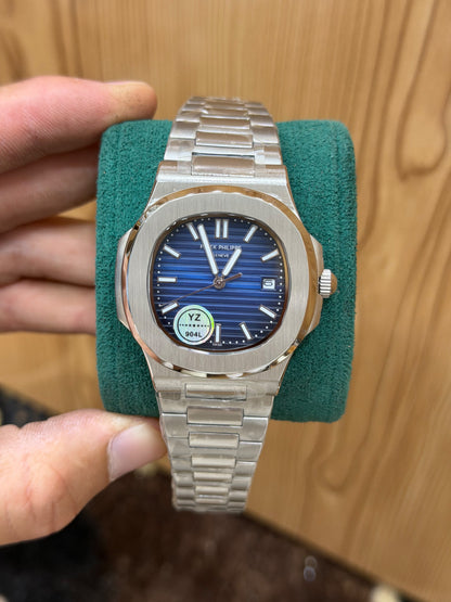PP -Nautilus Silver Blue