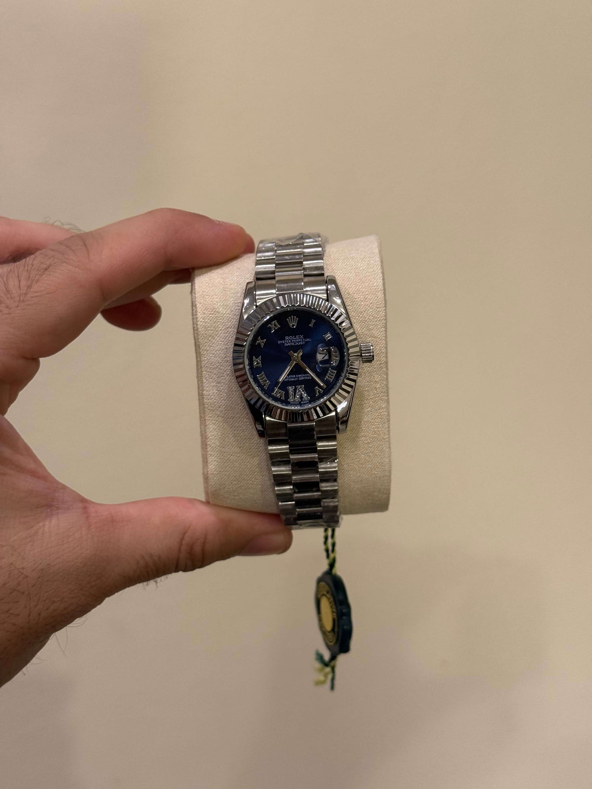 Women Rlx Navy Blue Dial