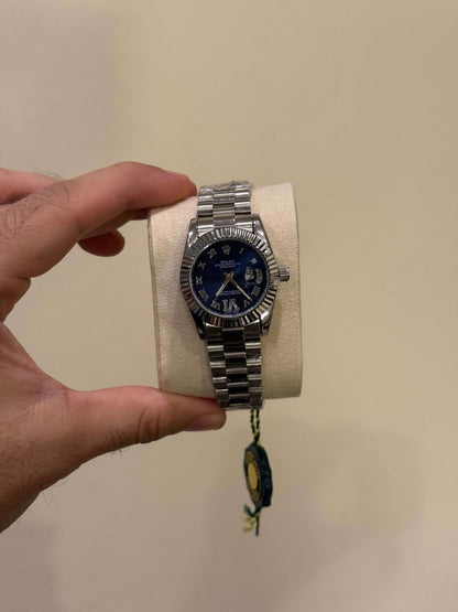 Women Rlx Navy Blue Dial