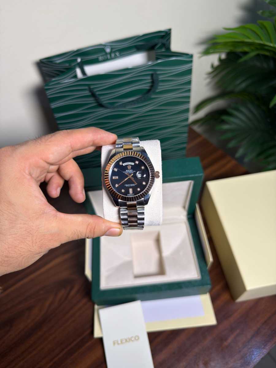 Rolex Ever Rose Black Dial