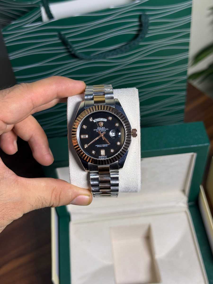 Rolex Ever Rose Black Dial