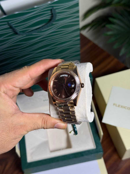 RLX Day-Date chocolate