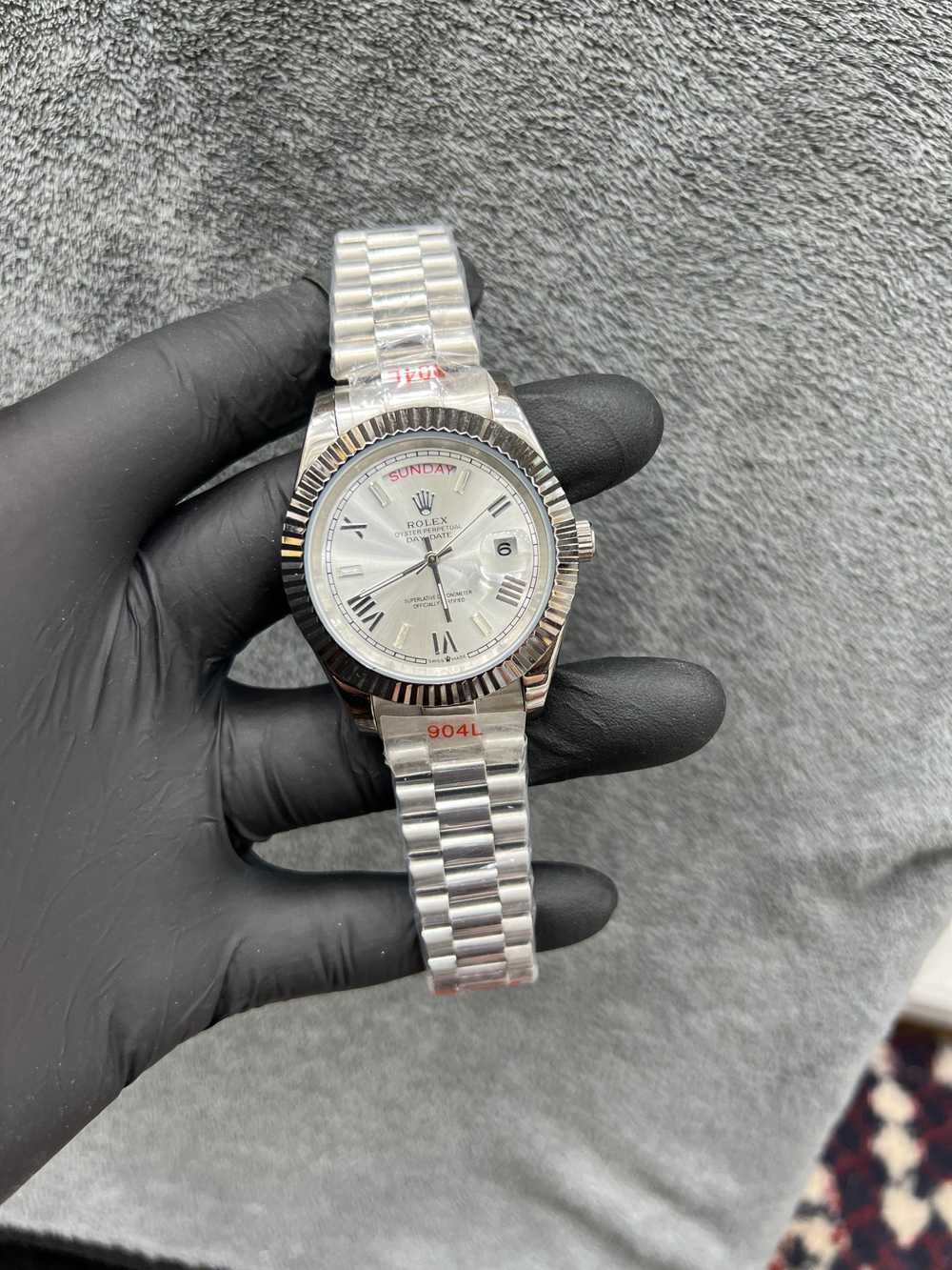 RLX Day-Date Silver - Flexico